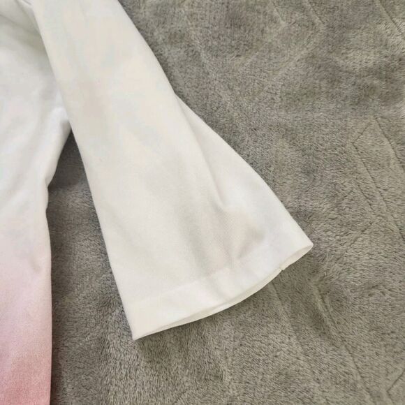 Woman Within Butterfly Print Knit Tunic Top 18/20 - Picture 9 of 12